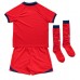 Günstige England Babykleidung Auswärts Fussballtrikot Kinder WM 2022 Kurzarm (+ kurze hosen)